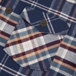 Chemises*FAGUO Surchemise Bleue & Bordeaux