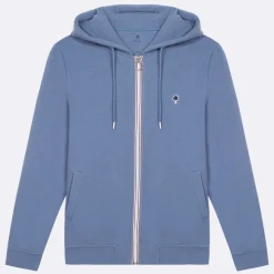 Sweatshirts*FAGUO Sweat A Capuche Bleu