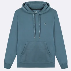 Vêtements*FAGUO Sweat A Capuche Bleu