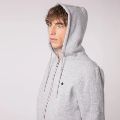 Sweatshirts*FAGUO Sweat A Capuche Gris Chine