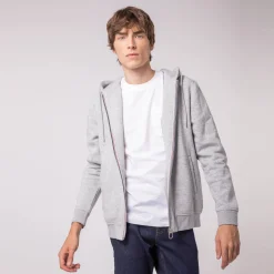 Sweatshirts*FAGUO Sweat A Capuche Gris Chine