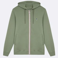 Sweatshirts*FAGUO Sweat A Capuche Kaki