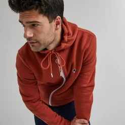 Vêtements*FAGUO Sweat A Capuche Rouge