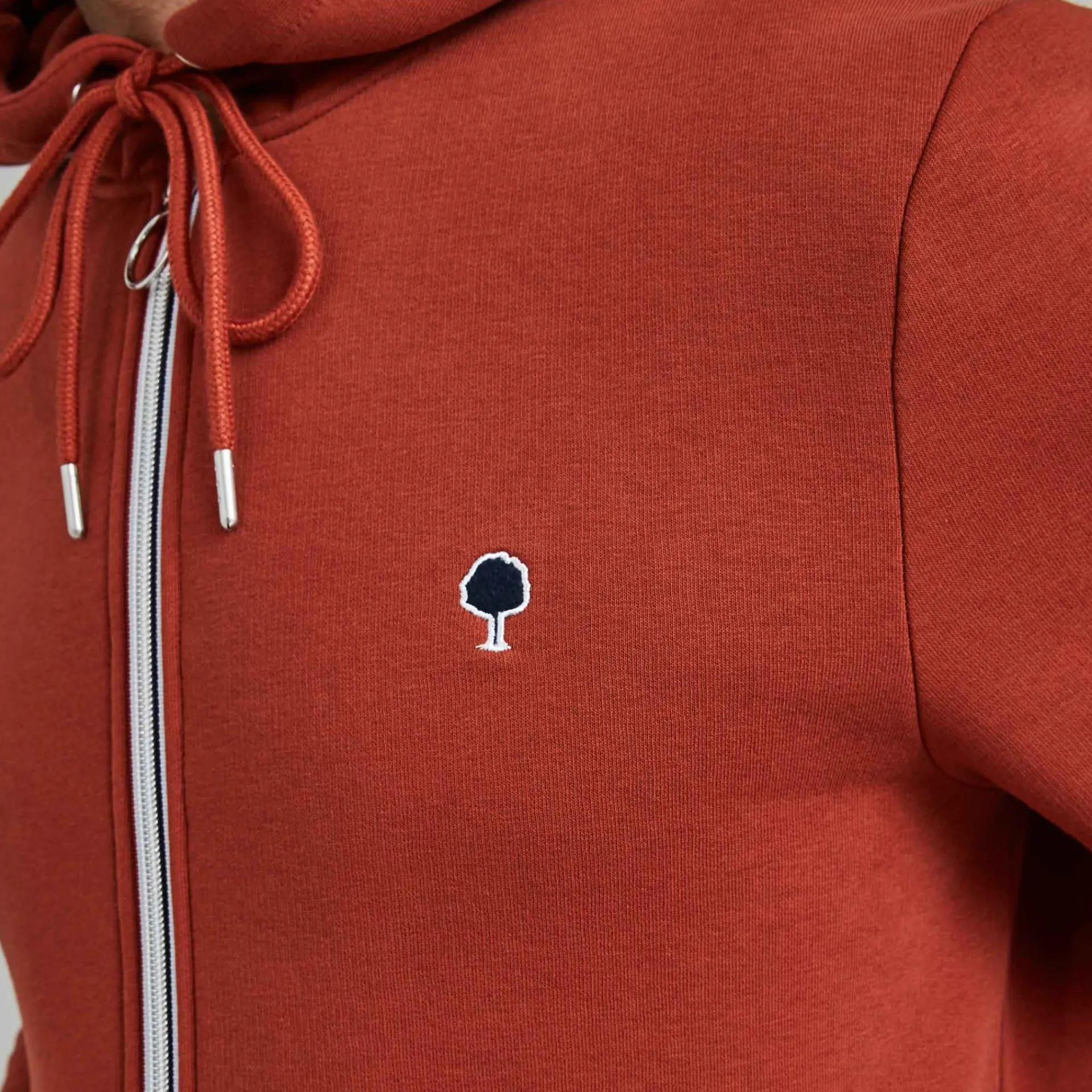 Vêtements*FAGUO Sweat A Capuche Rouge