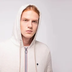 Vêtements*FAGUO Sweat A Capuche Sable