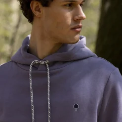 Vêtements*FAGUO Sweat A Capuche Violet