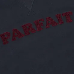 Sweatshirts*FAGUO Sweat Col Rond Bleu Marine Parfait