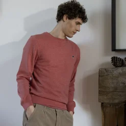 Sweatshirts*FAGUO Sweat Col Rond Rose