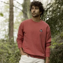 Sweatshirts*FAGUO Sweat Col Rond Rose