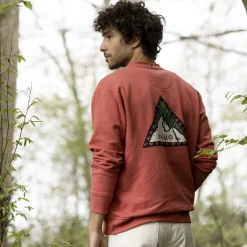 Sweatshirts*FAGUO Sweat Col Rond Rose