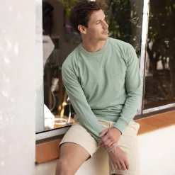 Sweatshirts*FAGUO Sweat Vert Clair