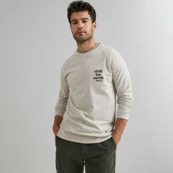 Sweatshirts*FAGUO Sweatshirt Beige