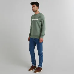 Sweatshirts*FAGUO Sweatshirt Vert 'Beubar'
