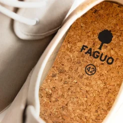 Baskets - Homme*FAGUO Tennis Beige Fonce Vegan