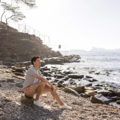 Baskets - Homme*FAGUO Tennis Ecrue Et Blanche Vegan