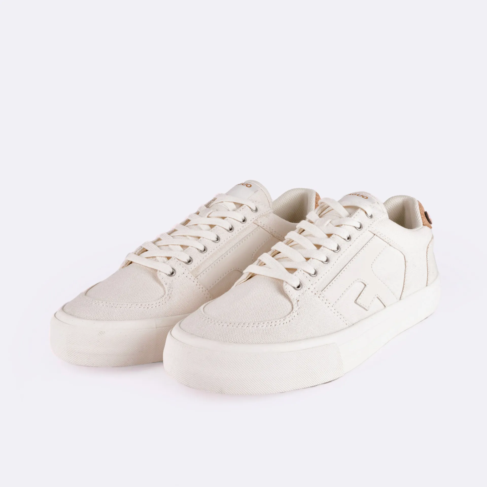 Baskets - Homme*FAGUO Tennis Ecrue Et Blanche Vegan