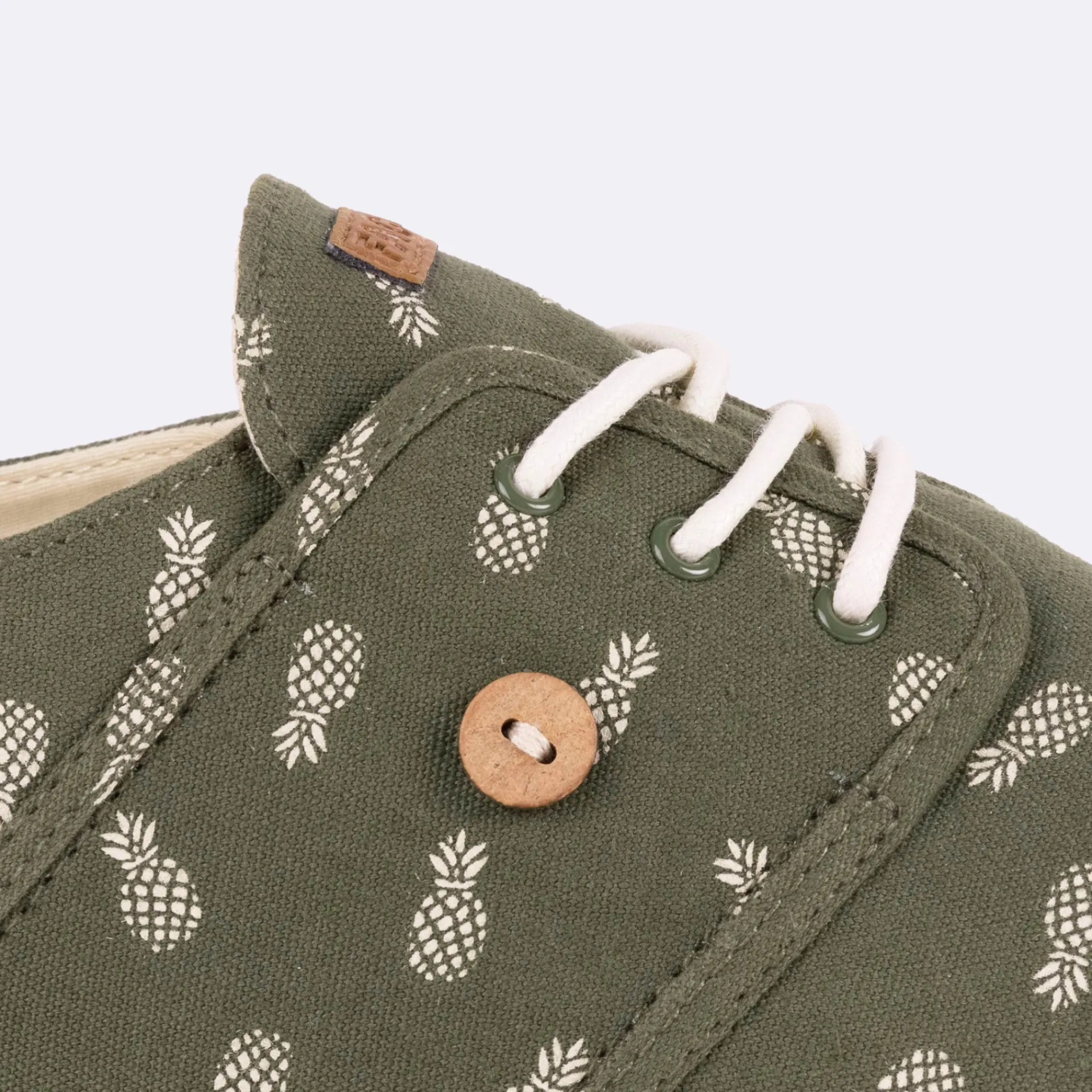 Baskets - Homme*FAGUO Tennis Kaki & Ecrue Vegan