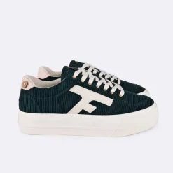 Baskets - Femme*FAGUO Tennis Vert Emeraude