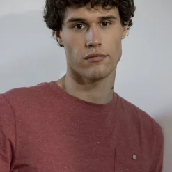 T-Shirts*FAGUO T-Shirt Col Rond Rose