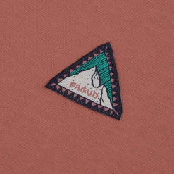 T-Shirts*FAGUO T-Shirt Col Rond Rose