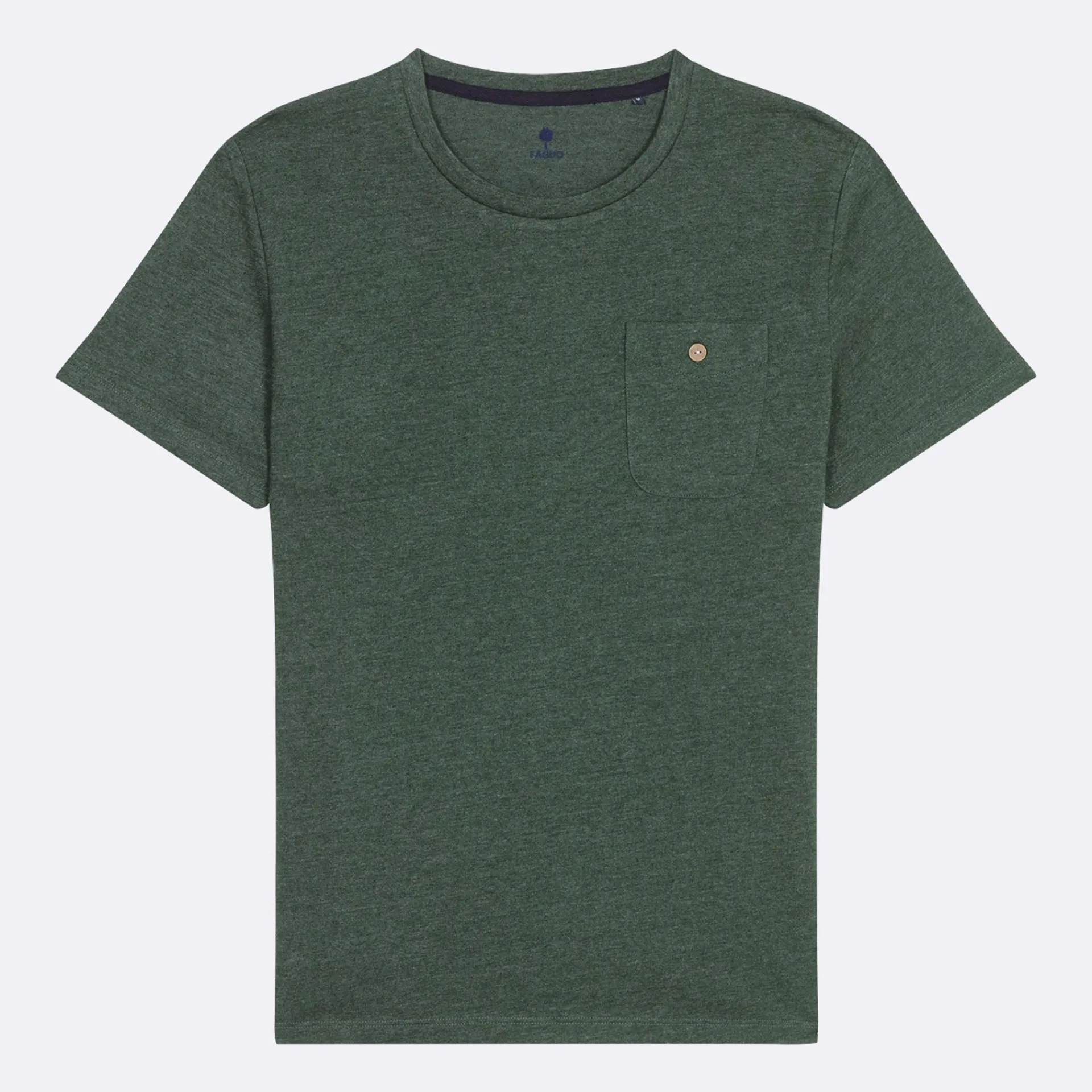 T-Shirts*FAGUO T-Shirt Col Rond Vert
