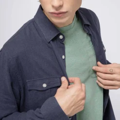 Vêtements*FAGUO T-Shirt Col Rond Vert Clair