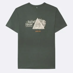 T-Shirts*FAGUO T-Shirt Col Rond Vert Fonce