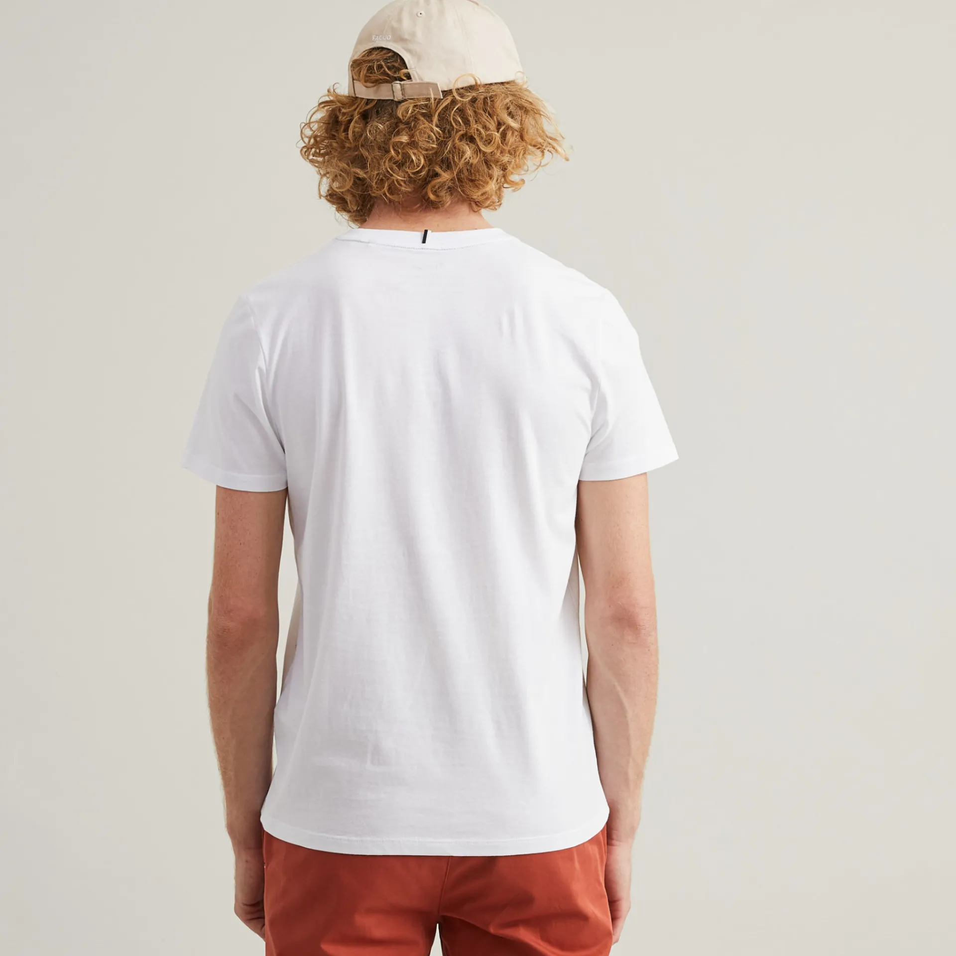 T-Shirts*FAGUO T-Shirt En Coton Recycle "Surf" Blanc