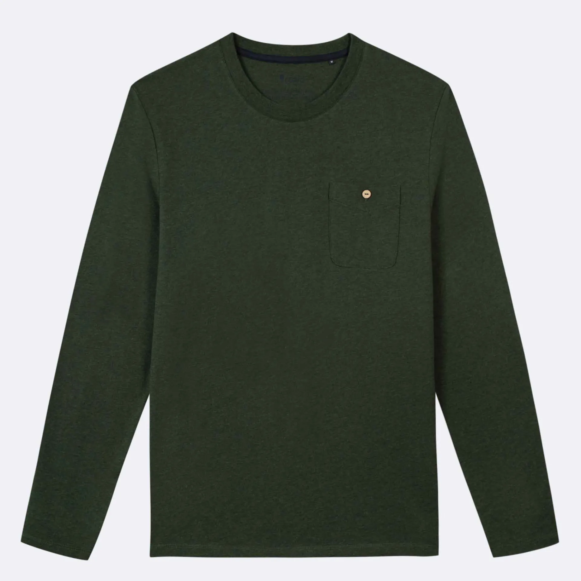 T-Shirts*FAGUO T-Shirt Manches Longues Vert Fonce