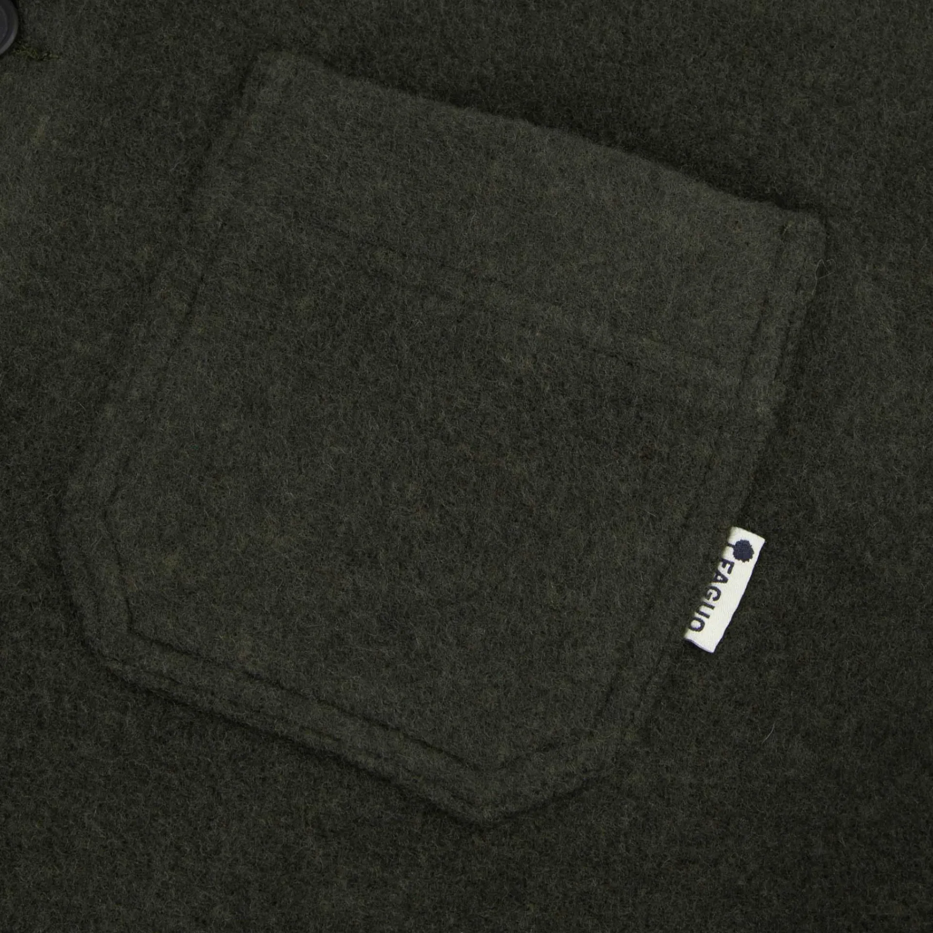 Vestes & Impermeables*FAGUO Veste A Boutons Verte