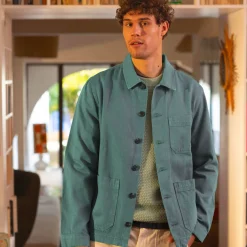 Vestes & Impermeables*FAGUO Veste Turquoise