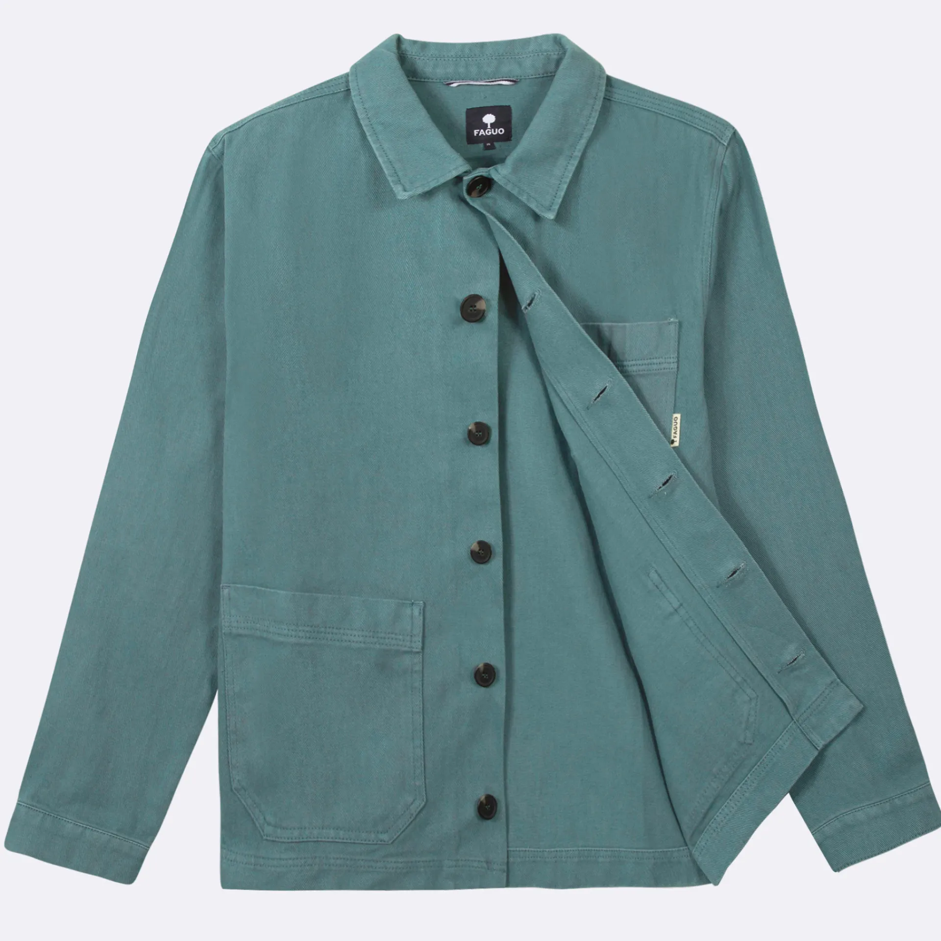 Vestes & Impermeables*FAGUO Veste Turquoise